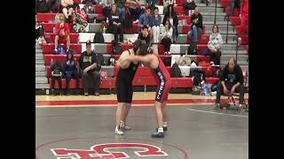 Whoifwhat  Bradshaw 2024 wrestling tournament semifinal 285lbs [upl. by Fayina680]