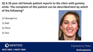 NEET MDS  INICET  Orthodontia  Occlusion amp Classification Of Malocclusion  Explanatory Video [upl. by Clayton]