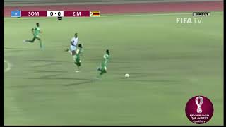 Somalia v Zimbabwe  FIFA World Cup Qatar 2022 Qualifier  Match Highlights [upl. by Schroth]