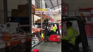 Hightech forklift action at Freshways [upl. by Copland]