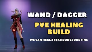 Wand Dagger PvE Healing Build Throne and Liberty  We can Heal 2 Star Dungeons Just Fine [upl. by Sanjay631]