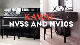 Kawai NV5S and NV10S New Features and Improvements [upl. by Nosrac]