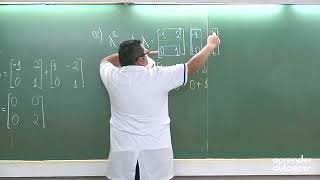 SUPERintensivo Matemática Prof Azevedo Aula 01 Matrizes de determinantes Parte 01 [upl. by Nanis]