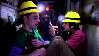 The Big Bang Theory  Sheldons mining song amp Raj explains the Story of Hannah Montana S08E06HD [upl. by Atinyl989]