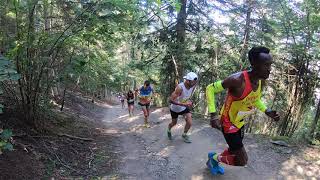 Sierre Zinal 2023 men leading group km 4 [upl. by Ineslta]