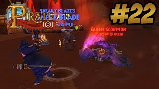 Lots of Scorpions  Pirate101 Swashbuckler Walkthrough 22 [upl. by Grube]