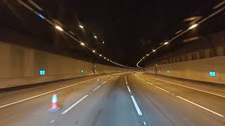 london blackwalltunnel m25j26 to thameside nightdrive [upl. by Akiemat]