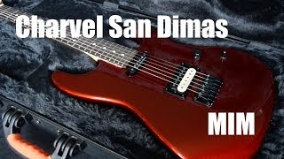 Charvel San Dimas Mexican Red HS HD [upl. by Hildagarde558]