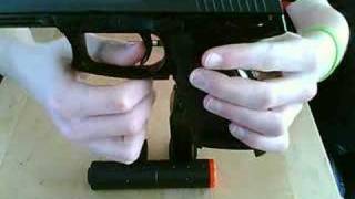 UTG MK23 Navy SEAL Spring Airsoft Pistol [upl. by Patt817]