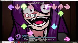 FNF Doki Doki Takeover – Bad Ending Mod full [upl. by Zirkle]