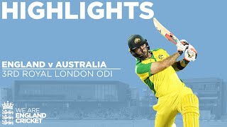 England v Australia  Highlights  Maxwell Hits Stunning Century  3rd Royal London ODI 2020 [upl. by Dallon]