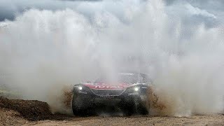 Dakar ingresso trionfale di Carlos Sainz in Bolivia [upl. by Ettenim]