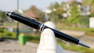 Montblanc Meisterstuck Platinum  Coated Classique Ballpoint Pen [upl. by Concoff668]