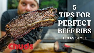 How To Smoke Beef Ribs  Chuds BBQ [upl. by Eiuqcaj819]