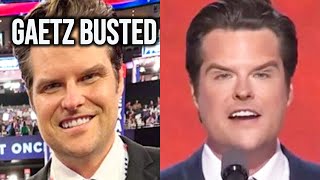 Matt Gaetz CRUMBLES As Embarrassing RNC Photos Go Viral [upl. by Filbert57]