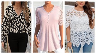 BLUSAS DE MODA PARA MUJERES 2025TopsIdeas 💡💡 [upl. by Eiramassenav826]