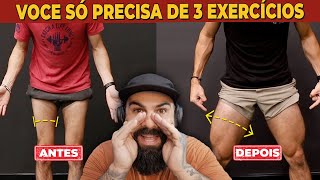 TREINO RÁPIDO PARA ENGROSSAR AS PERNAS DE FORMA SIMPLES E EFICIENTE [upl. by Nitram552]