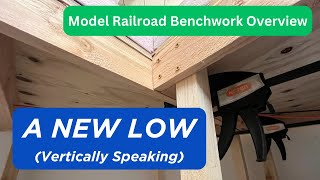 Simple Model Railroad BenchworkModel Railroad Benchwork Overview [upl. by Asiole]