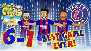 BARCA 61 PSG THE BEST COMEBACK EVER Barcelona complete the best comeback in the Champions League [upl. by Luba]