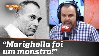 Adrilles Jorge PISTOLA “Marighella foi um monstro” [upl. by Ayhdiv]