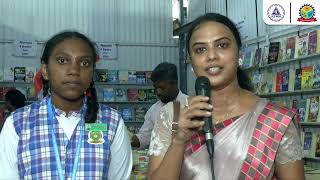 Feedback of a School Teacher from a School at Villupuram about Neyveli Book Fair 2024 [upl. by Nylia]