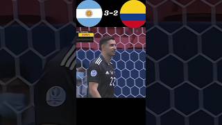 Argentina Vs Columbia shorts shortvideo shortsfeed football messi LeoMessi [upl. by Ashil]