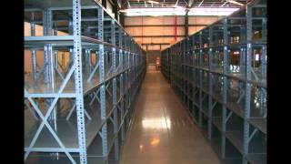 Installation of Pallet Rack amp Steel Shelving [upl. by Yrneh353]