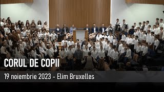 LIVE Elim Bruxelles  19 noiembrie 2023 seara [upl. by Heber]