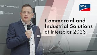 Commercial and Industrial Solutions at Intersolar Europe 2023 [upl. by Ameline]