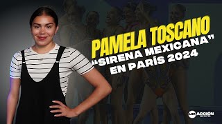 Entrevista con Pamela Toscano “sirena mexicana” en París 2024 [upl. by Natica]