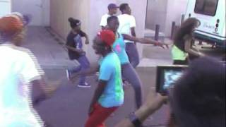 Power Rangers and Cliff Savage Jerkin at the Babydollz video shoot [upl. by Auhs452]