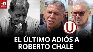 EXJUGADORES de UNIVERSITARIO DESPIDEN a ROBERTO CHALE en el ESTADIO MONUMENTAL  DE CONTRA [upl. by Sloatman581]