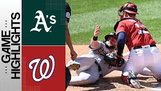 As vs Nationals Game Highlights 81323  MLB Highlights [upl. by Dorice]