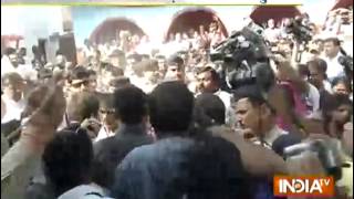 Rahul Gandhi visits Amsena village in Bilaspur to meet sterilisation victims [upl. by Ikcin288]