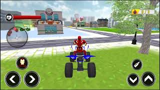 Superhero Game  Iron Man in City 3D [upl. by Atinahc45]