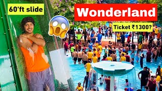 WONDERLAND WATER PARK 💦 CRAZY WATER SLIDES GONE WRONG😱 INDERAMGHARIA [upl. by Reinaldo344]