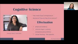 The effectuation theory Understanding entrepreneurial decision making Webinar by Eva Bossow Part1 [upl. by Greenes]