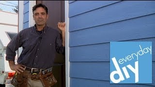 How to Install Engineered Wood Siding  Buildipedia DIY [upl. by Rutan]