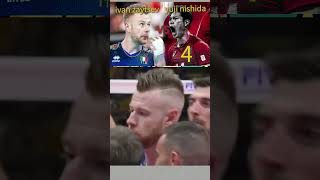 yuji nishida vs ivan zaytsev volleyball kings [upl. by Alden]