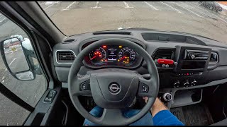 2020 Opel Movano III 23 CDTI 146 HP 0100 POV Test Drive 1593 Joe Black [upl. by Ahtennek]