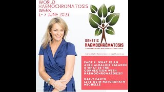 World Haemochromatosis Week  Day 4  Acid Alkaline Balance in the body [upl. by Ydnam]