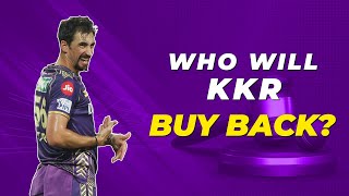 IPL 2025 Who will KKR buy back at the auction [upl. by Yreffoeg]