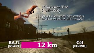 Telekom Vivicittá Félmaraton 2018  útvonalfilm [upl. by Seagraves132]