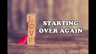 Starting Over Again Lyrics  Natalie Cole Janice Javier cover  MusicMax [upl. by Araec634]