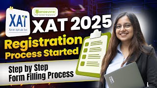 XAT 2025 Registration Process Started Step By Step Form Filling Process [upl. by Asta]