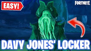 How to EASILY Visit Davy Jones Locker Location Guide  Fortnite x Pirates of the Carribean [upl. by Aimet]