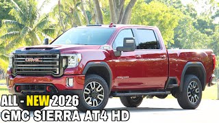 2026 GMC SIERRA AT4 HD  New Upgrades [upl. by Sosanna925]