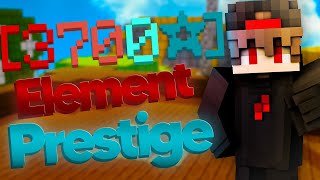 Hitting The ELEMENT Prestige in Bedwars update [upl. by Dulcy]