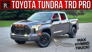 The 2024 Toyota Tundra TRD Pro Is A Likably Flawed Electrified GoAnywhere Truck [upl. by Claire]