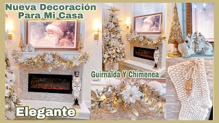 Nueva Decoración Navideña De Mi Casa 💫Como Decorar Una Guirnalda Elegante Navidad 2024 [upl. by Atteugram]